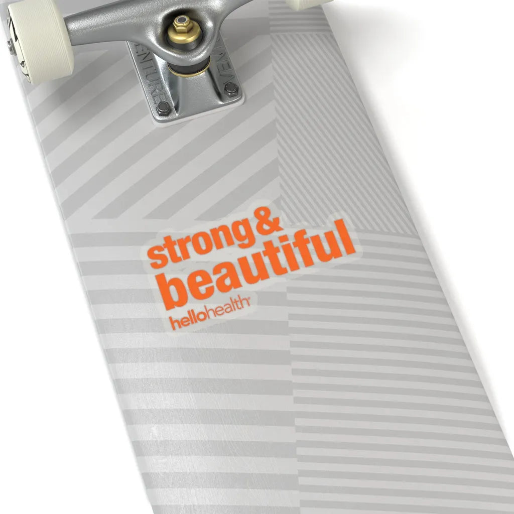 strong & beautiful Sticker