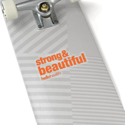 strong & beautiful Sticker