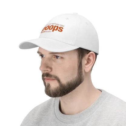 I don't eat anything that poops Twill Hat