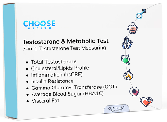 7-in-1 Testosterone & Metabolic Test (Male Only Test)