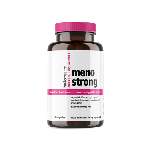 MenoStrong - Menopause and Perimenopause Supplements for Women - 60 Capsules