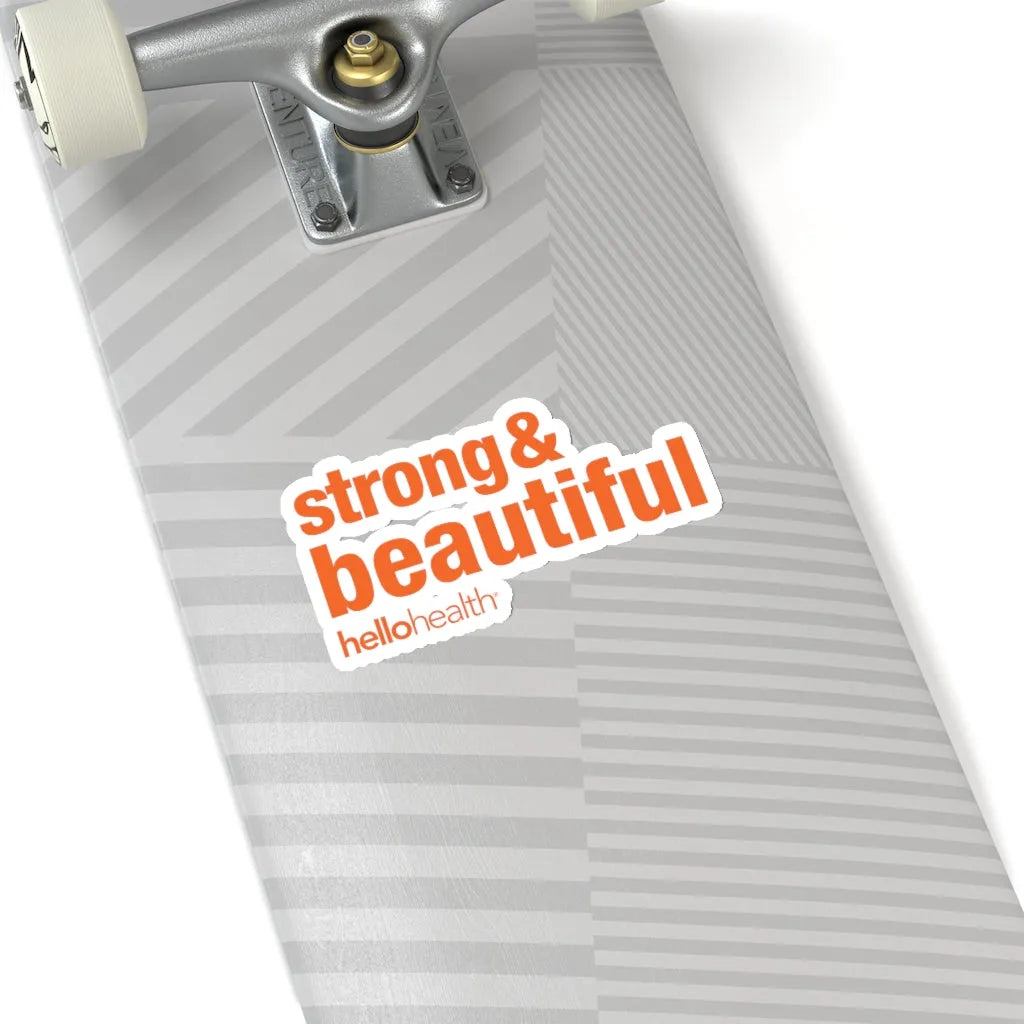 strong & beautiful Sticker