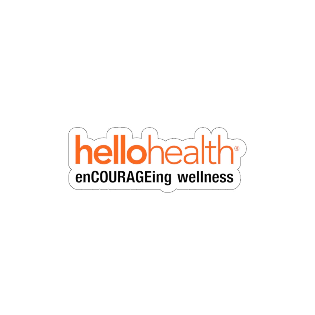 Hello Health Kiss-Cut Stickers